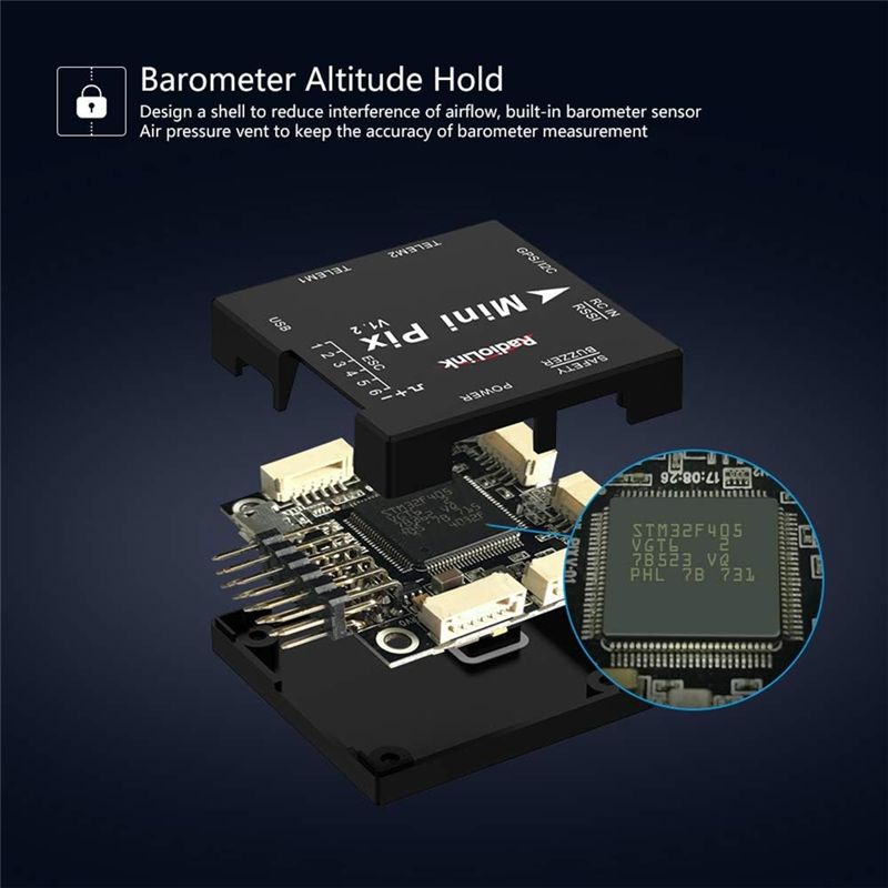 A49K-Radiolink Mini PIX Flight - đánh giá và giá Drone Flight Controller