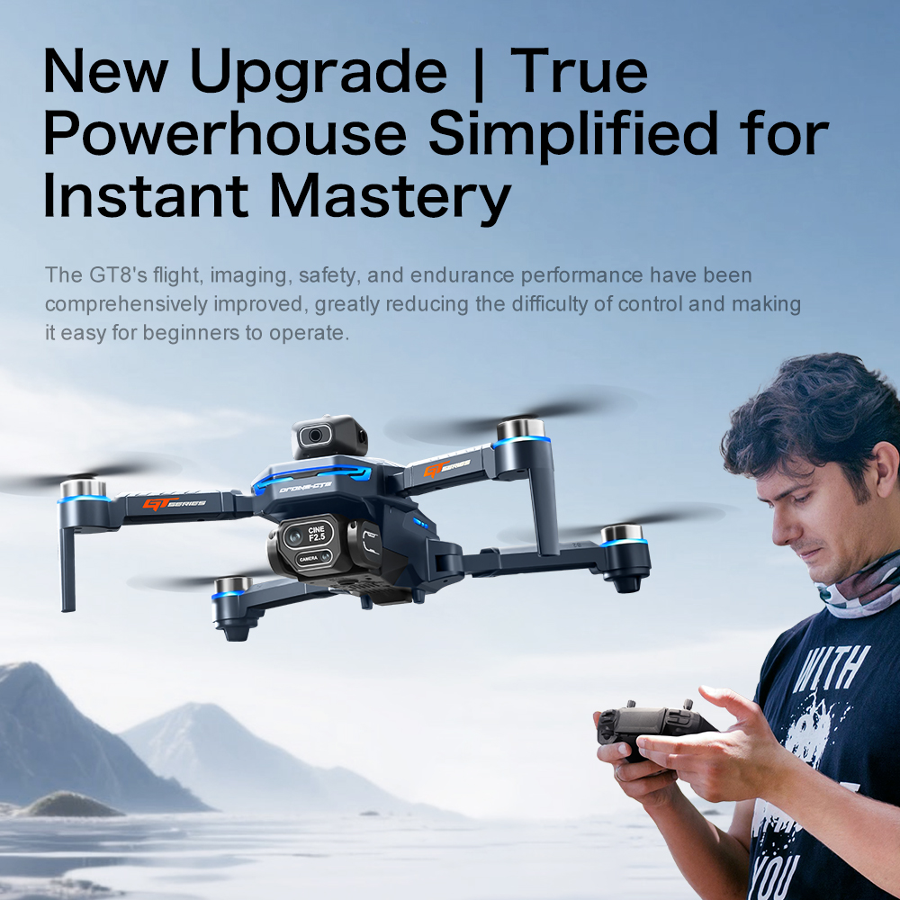 Lenovo GT8 drone 8K HD dual ca - đánh giá và giá Drone Gimbal